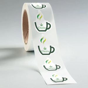 Stomp Other Beverages - Labels Custom Die Cut Paper Tea Packaging Labels
