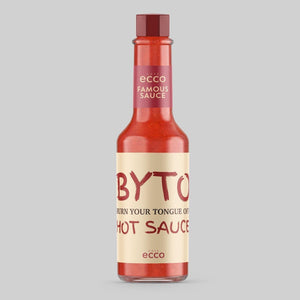 Stomp Hot Sauce - Labels Square Paper Hot Sauce Labels
