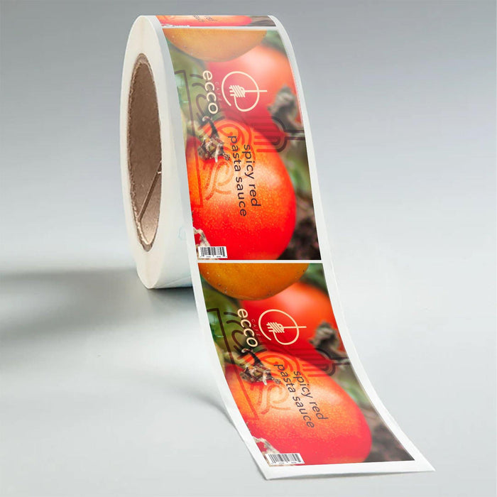 Rectangle Paper Jam & Jelly Labels