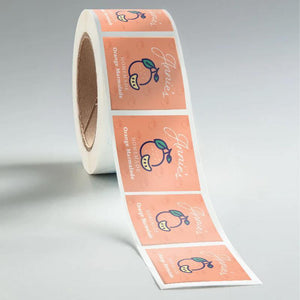 Stomp Jam & Jelly - Labels Square Paper Jam & Jelly Labels