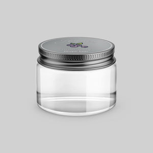 Stomp Mason Jar Lid - Labels Clear Circle Mason Jar Lid Labels (Waterproof)