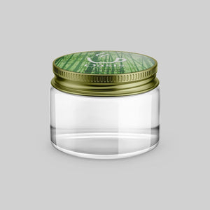 Stomp Mason Jar Lid - Labels Circle Glossy Mason Jar Lid Labels (Waterproof)