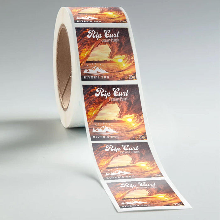 Square Glossy Canning Jar Labels (Waterproof)