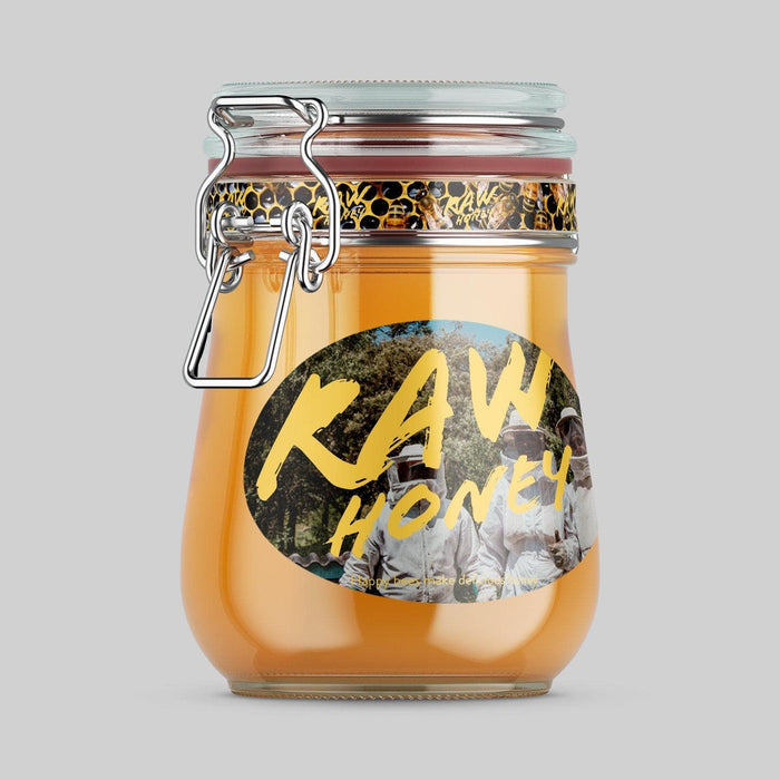 Oval Paper Honey Labels