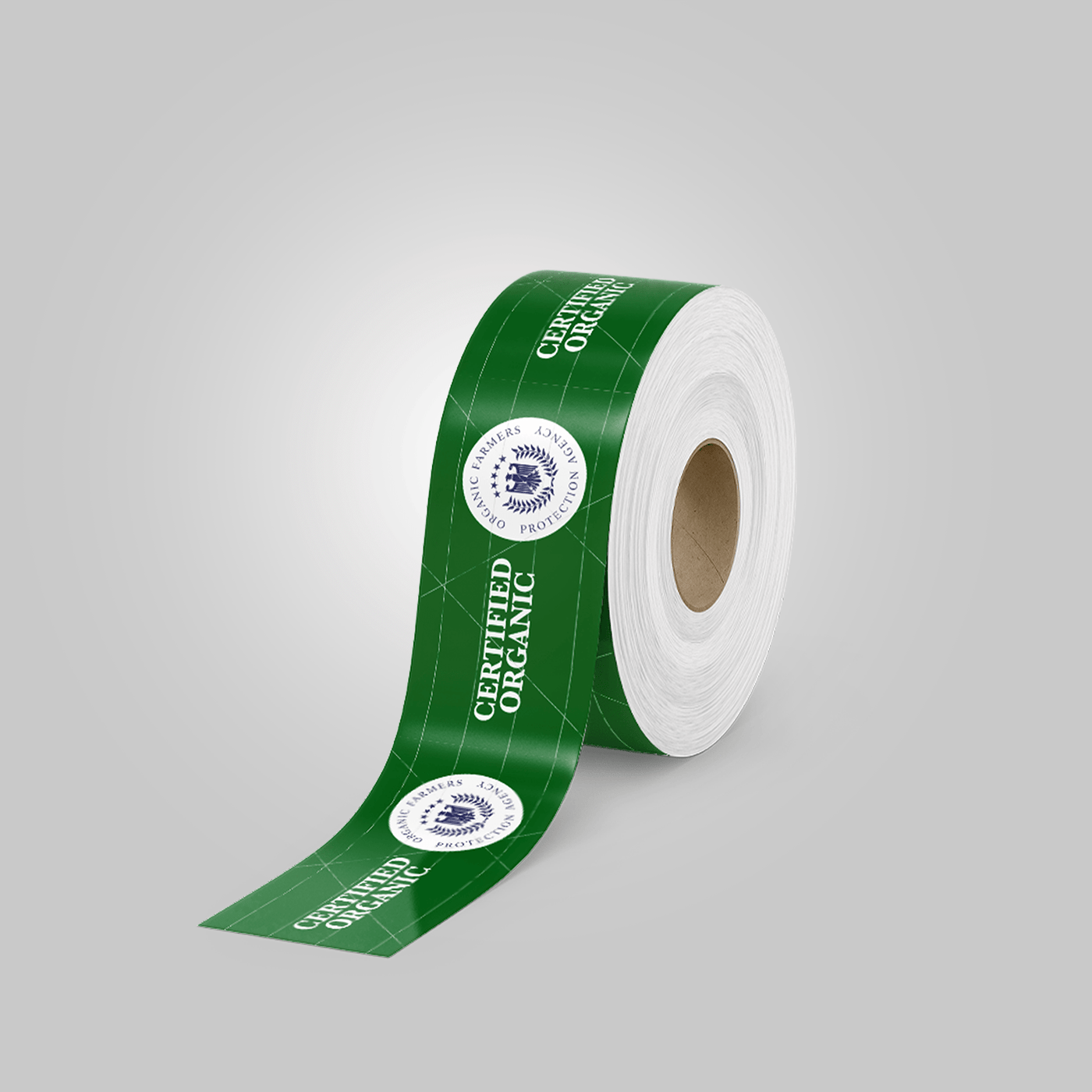 White Gummed Kraft Paper Tape , Fiberglass Paper Packing Tape Water  Activated Logo Printing