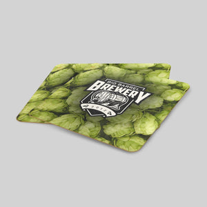 Stomp Coasters 4" x 4" / 18 pt. Wet Strength Paperboard Square Beer Paper Coasters