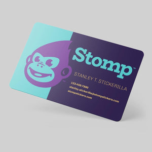 Stomp Business Cards Plastic Business Cards
