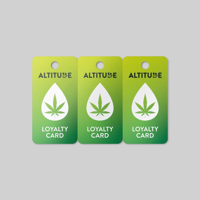 Cannabis Loyalty Key Tags
