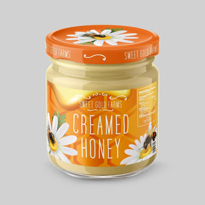 Stomp Honey - Labels Rectangle Glossy Honey Labels (Waterproof)
