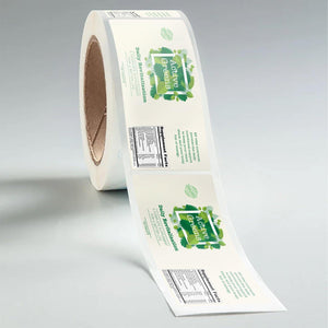 Stomp Health Product - Labels Rectangle Paper Health Product Labels