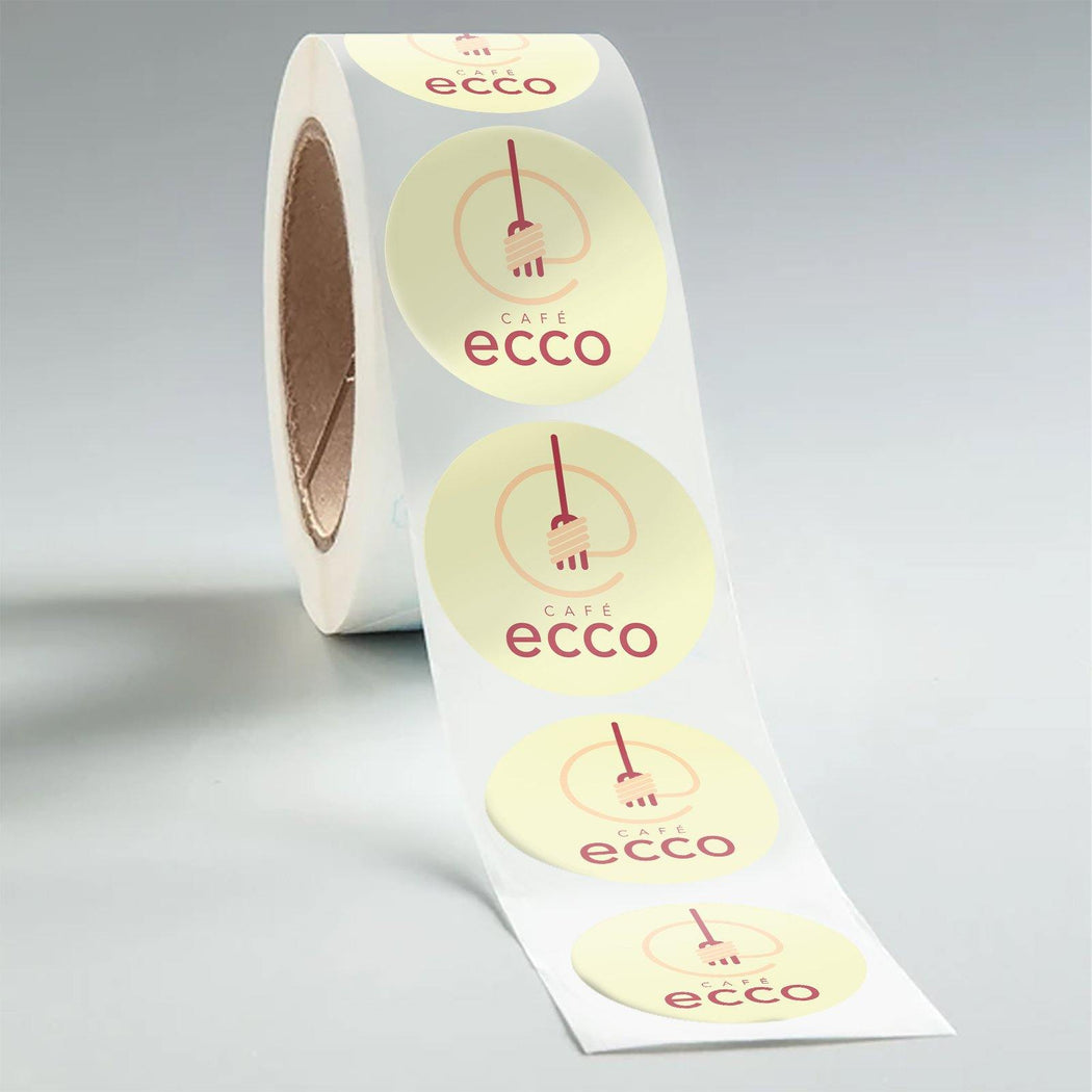 Custom To-Go Labels for Restaurants - Stomp Stickers