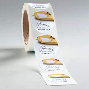 Stomp Spice - Labels Circle Paper Spice Labels
