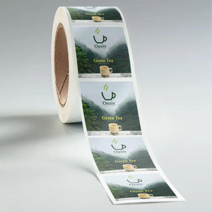 Stomp Food Packaging - Labels Square Paper Food Packaging Labels