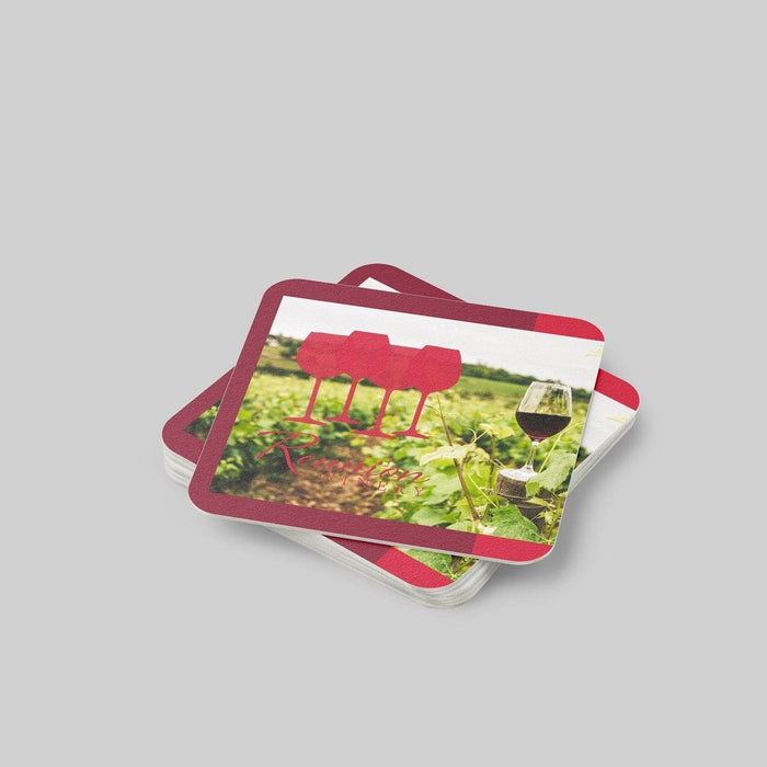 Square Winery Coasters (Pulpboard)